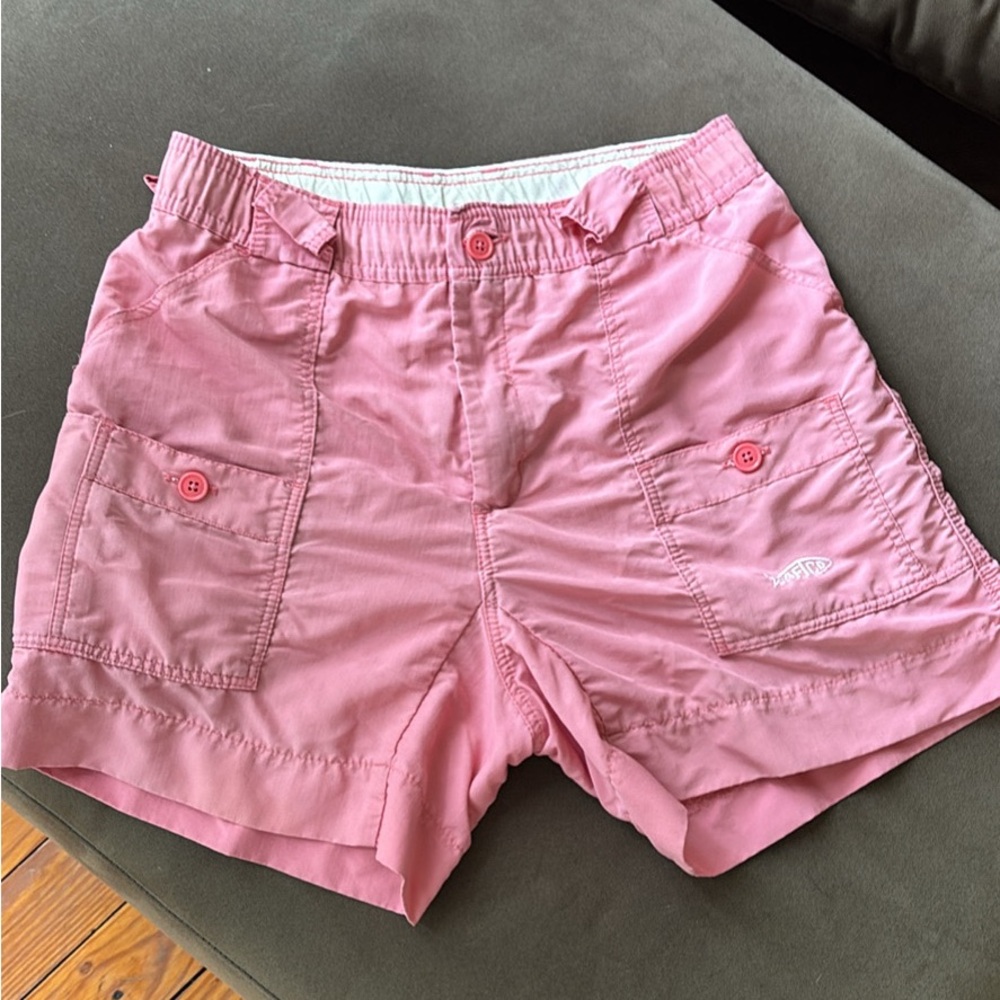 AFTCO Pink Kids Cargo Shorts